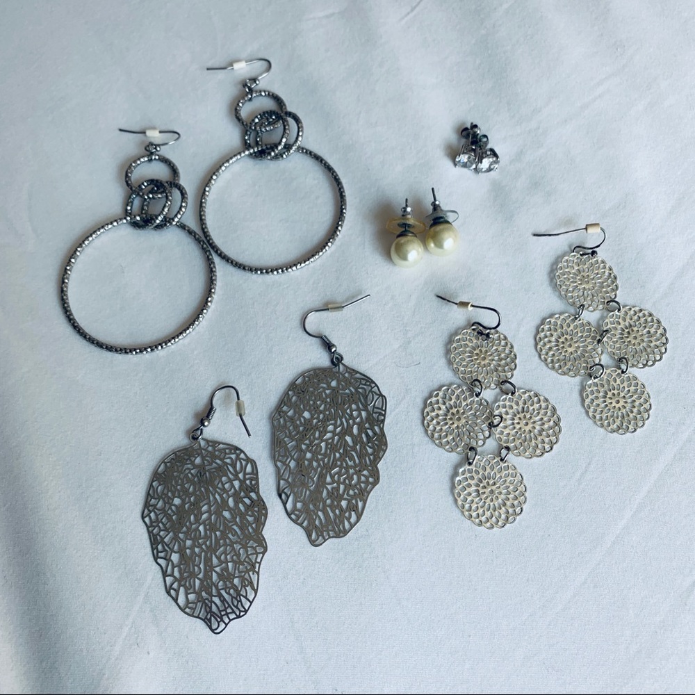 Silver Earring Bundle